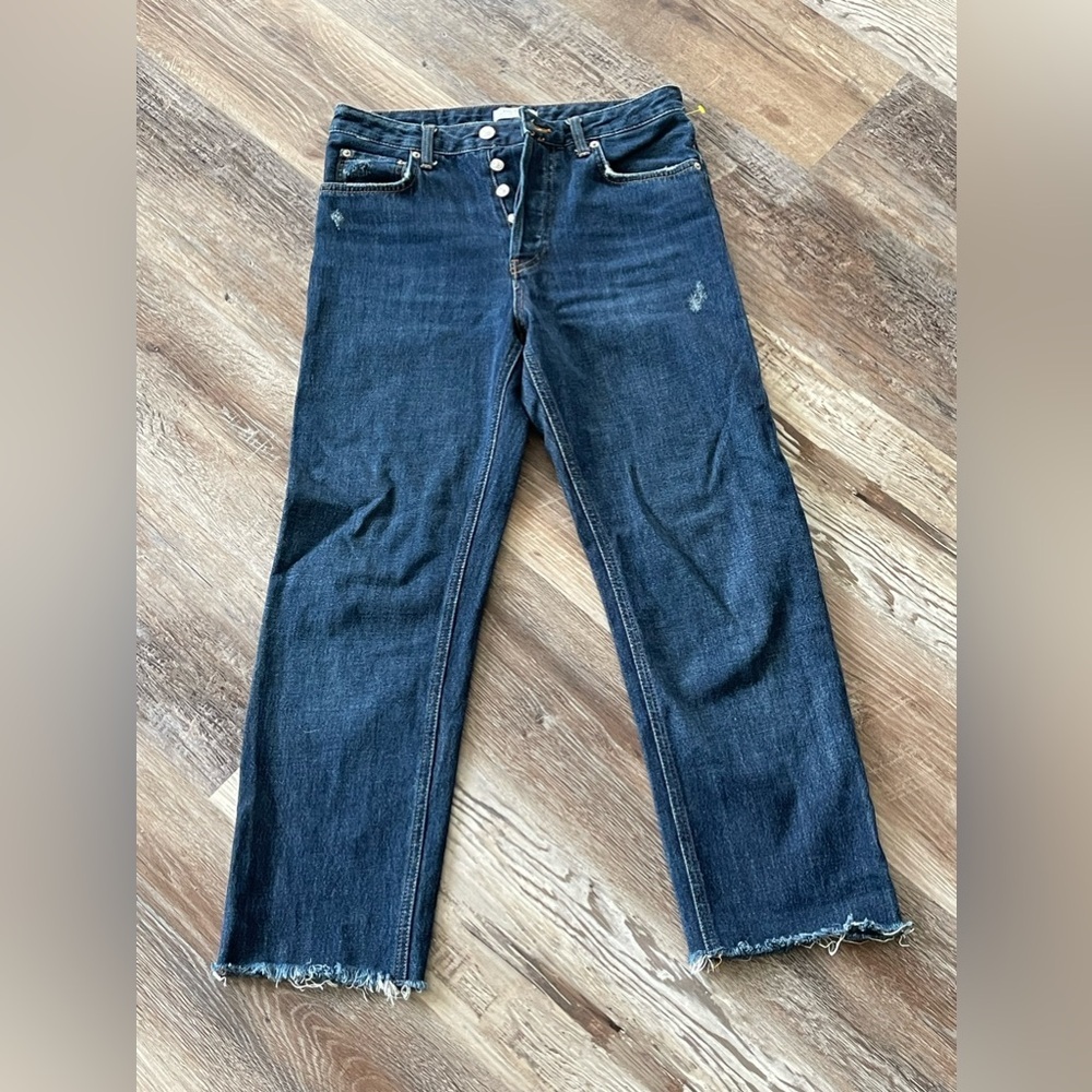 Zara Mom Capri jeans
